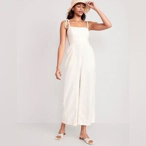 Old NaviCream Jumpsuit